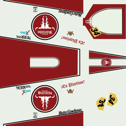 Pegassi Bati 801RR livery 2 template