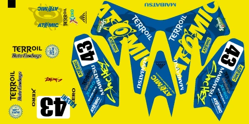 Maibatsu Sanchez (livery) livery 2 template