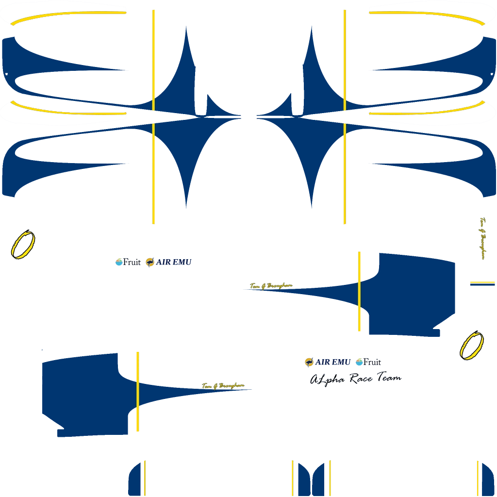 Buckingham Alpha-Z1 livery 1 template