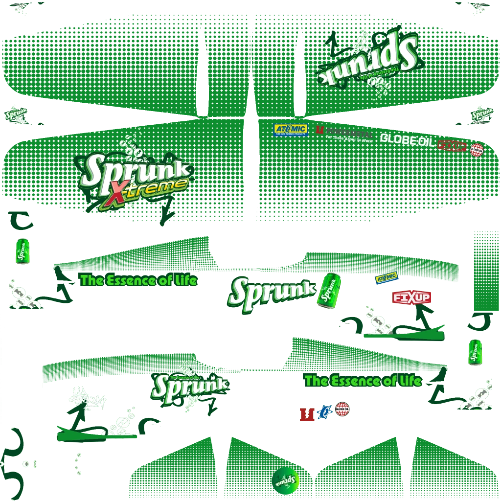 Buckingham Alpha-Z1 livery 6 template