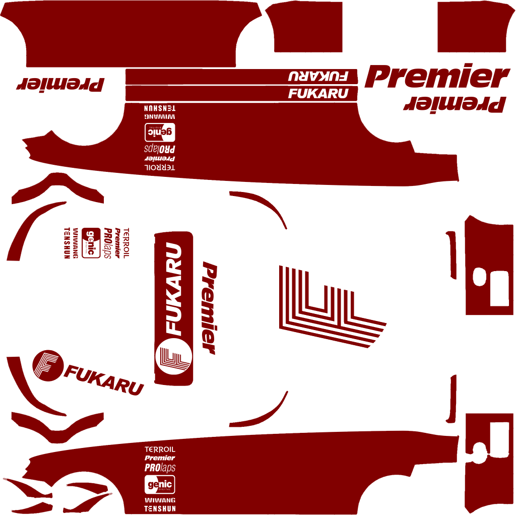 Maxwell Asbo livery 8 template