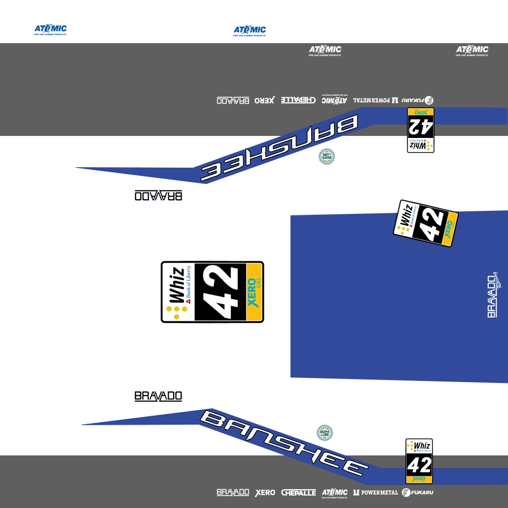 Bravado Banshee 900R livery 7 template