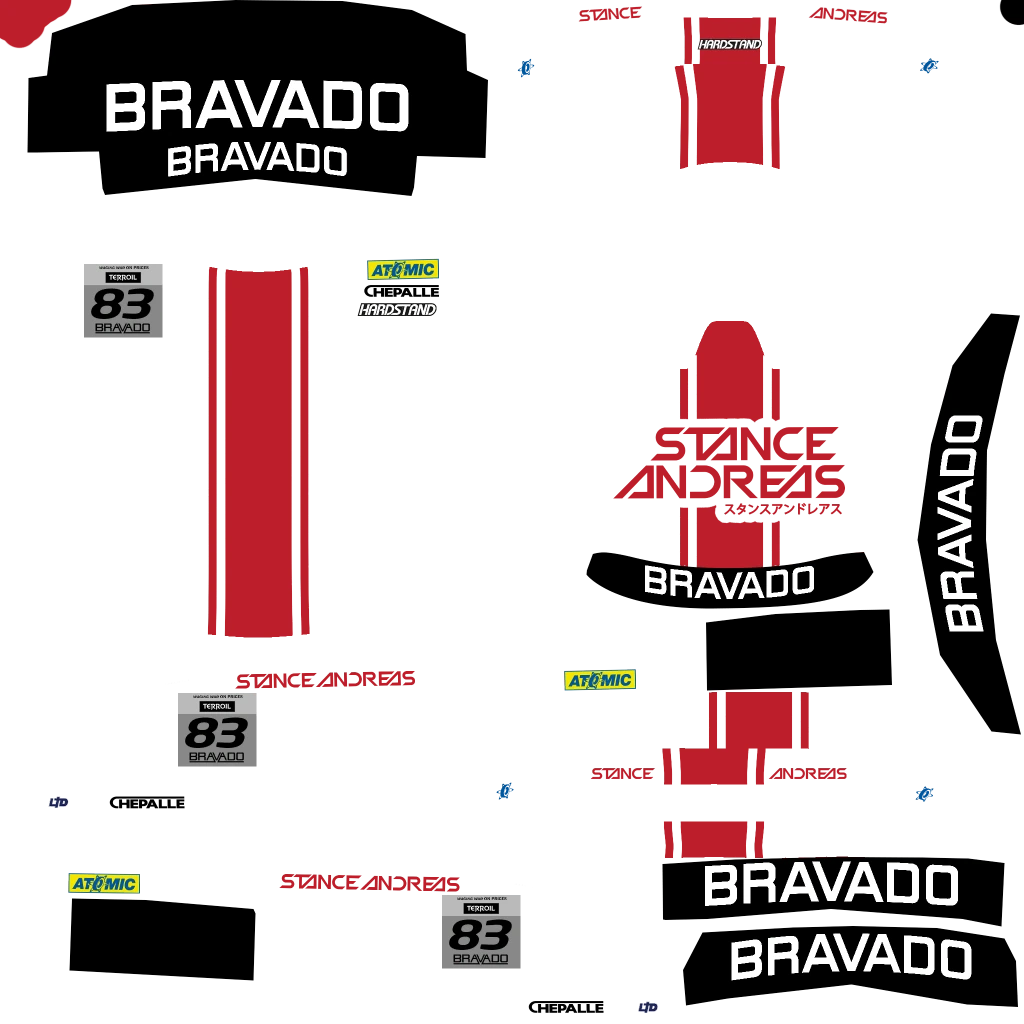 Bravado Banshee GTS livery 8 template