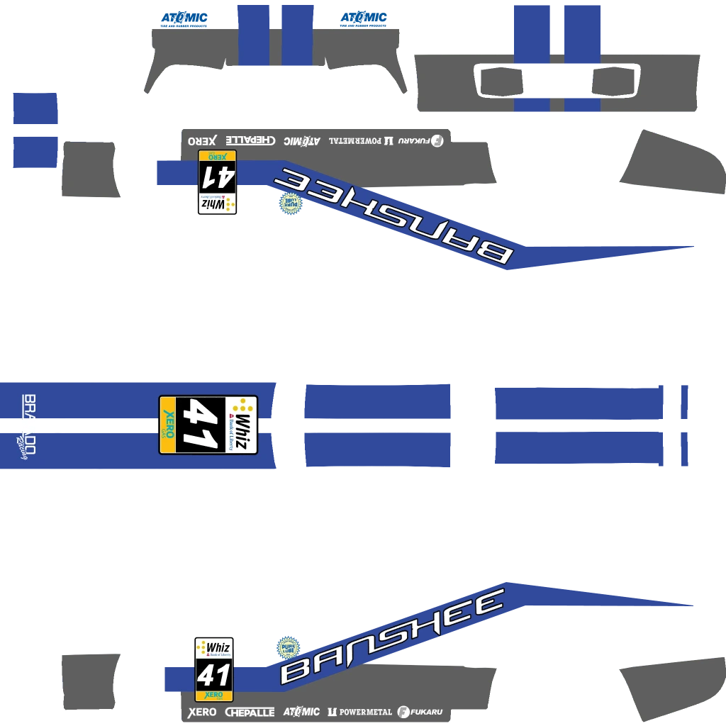 Bravado Banshee livery 12 template