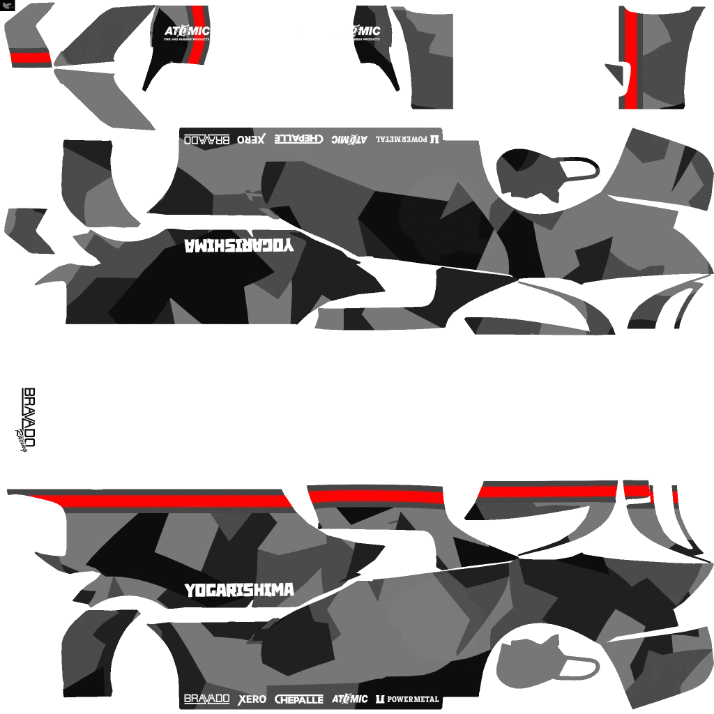 Bravado Banshee livery 13 template