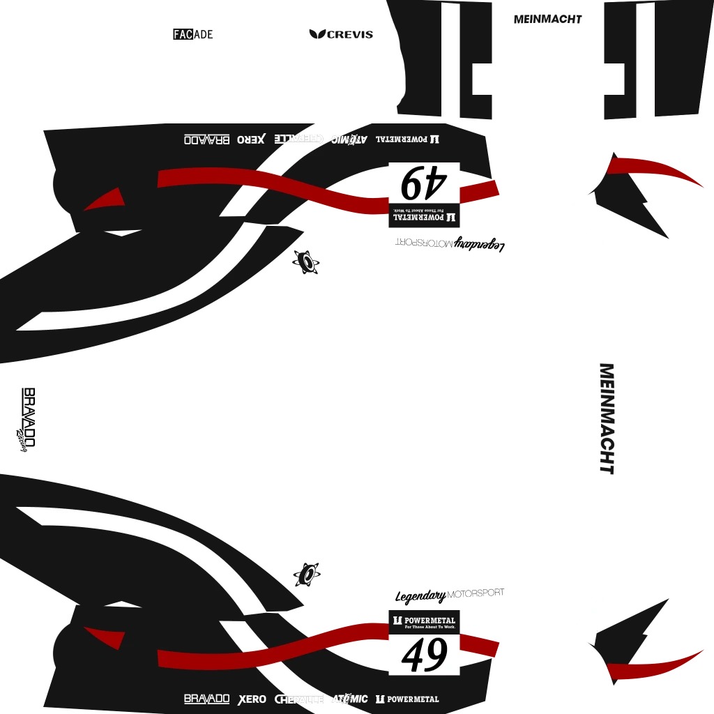 Bravado Banshee livery 15 template