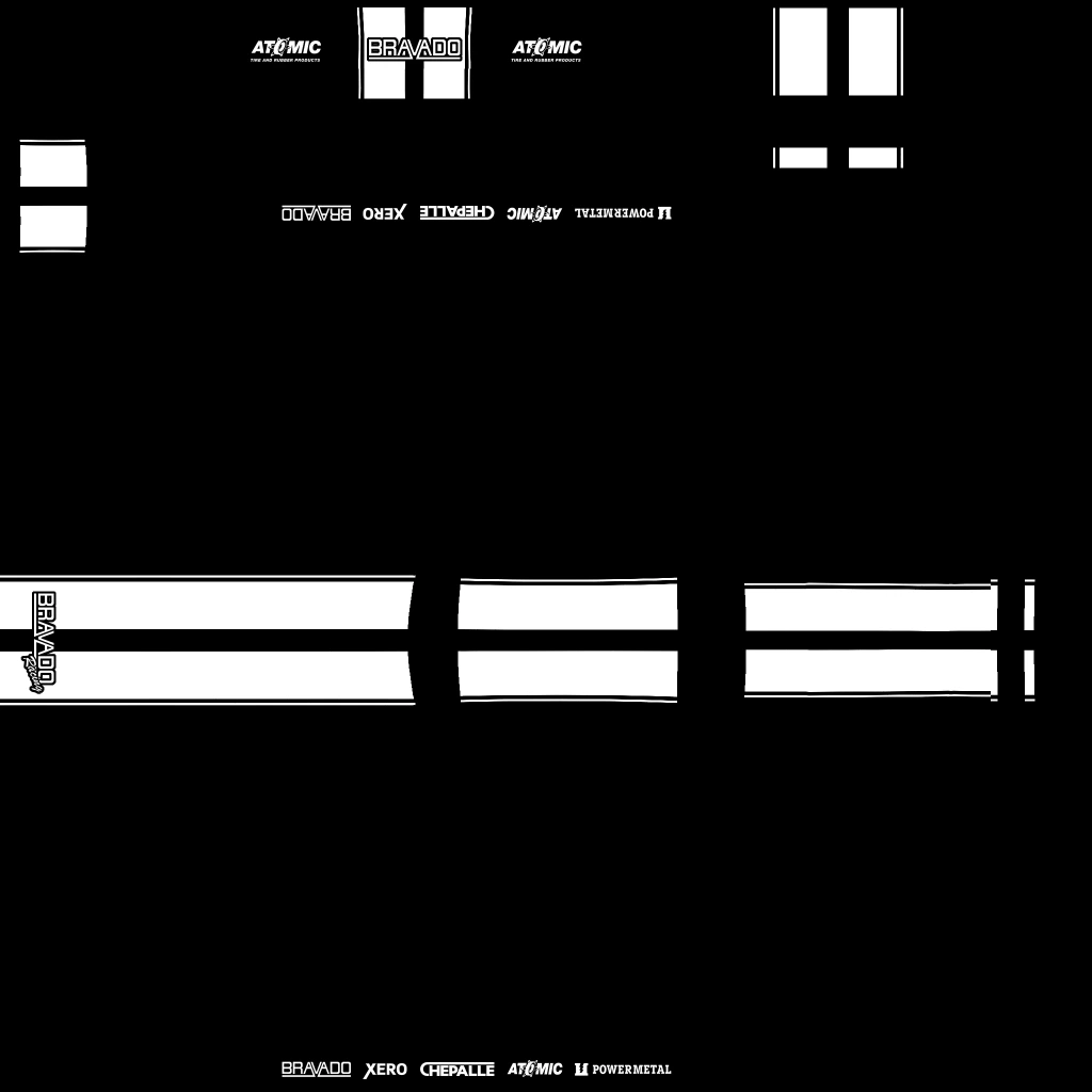 Bravado Banshee livery 8 template