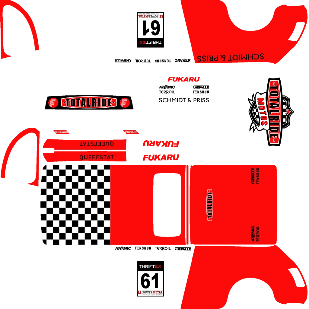 Grotti Brioso 300 livery 10 template