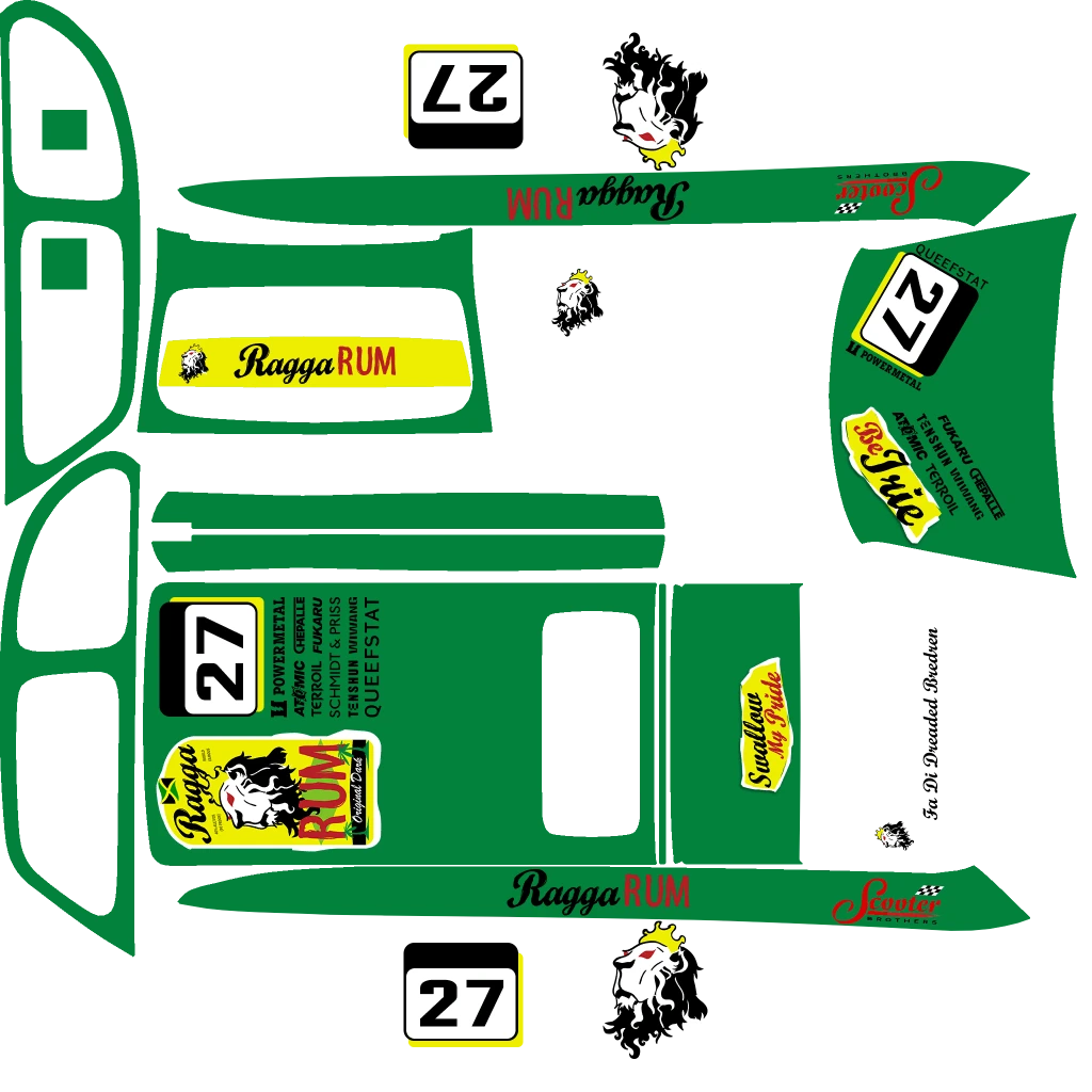 Grotti Brioso 300 livery 8 template