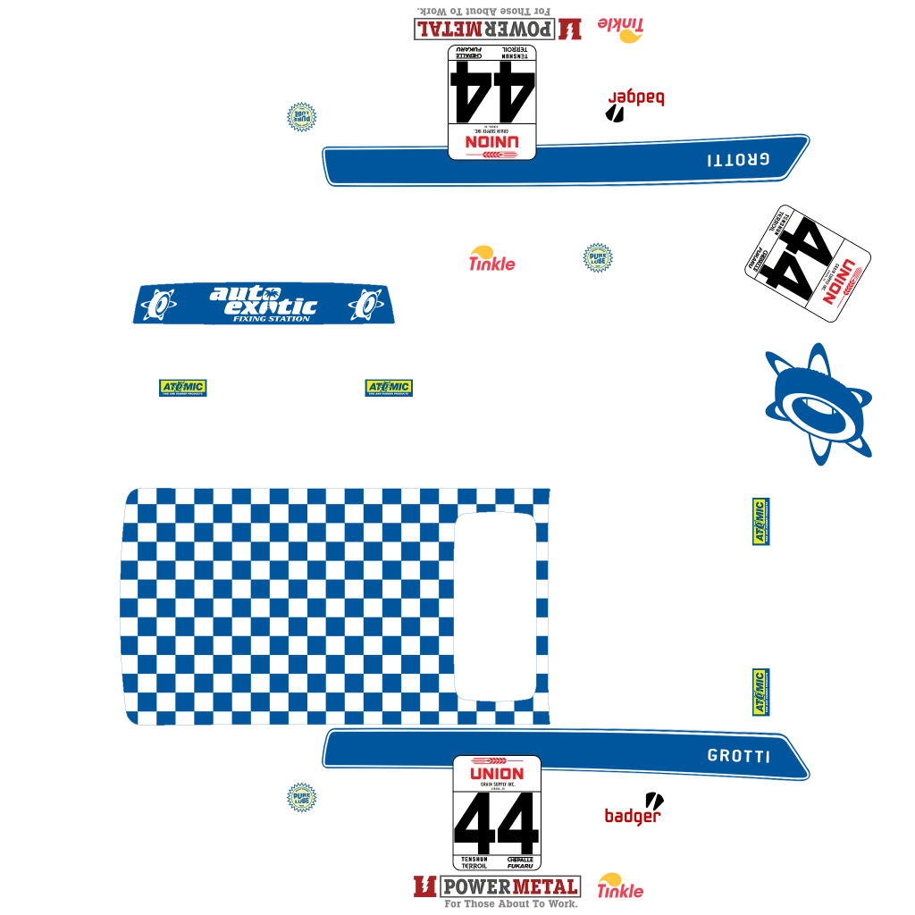 Grotti Brioso 300 livery 9 template