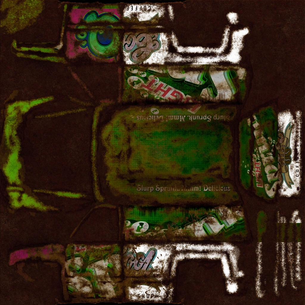 Declasse Nightmare Brutus livery 4 template
