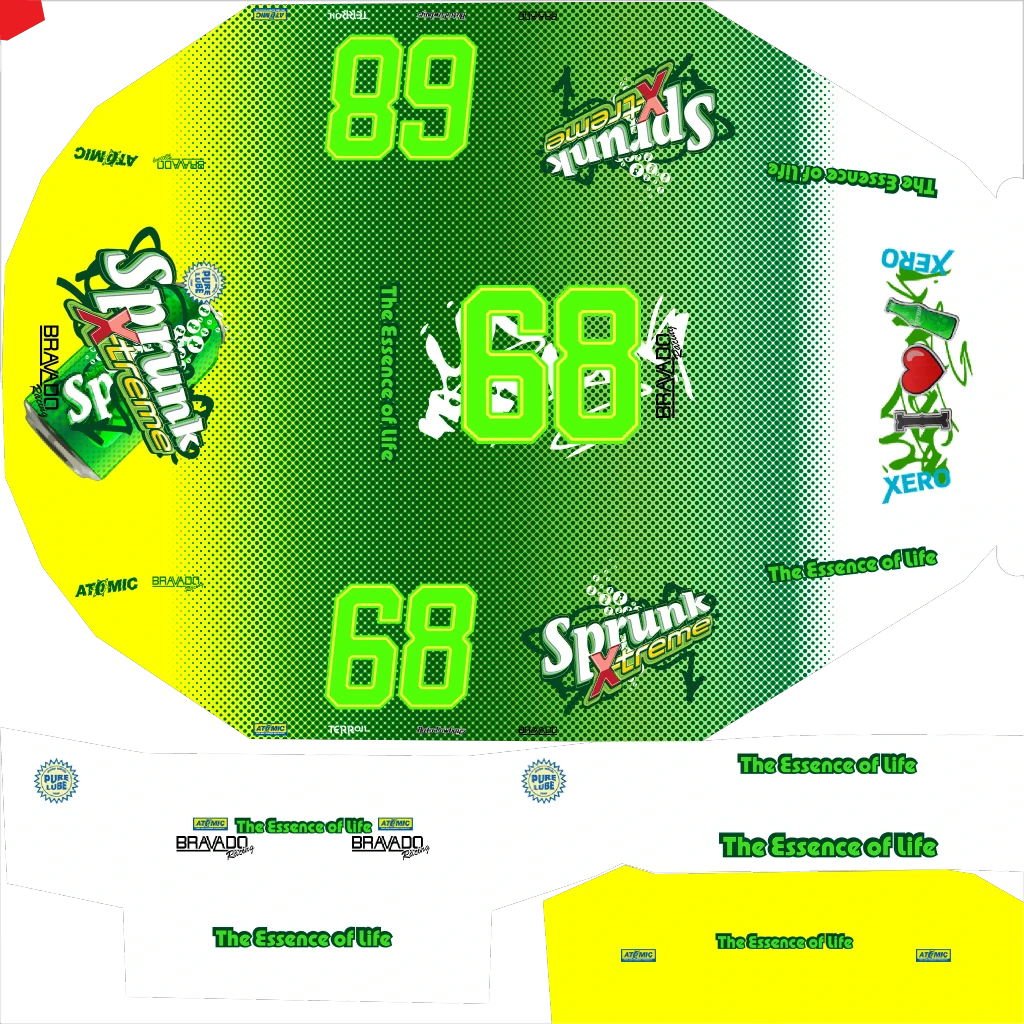 Bravado Buffalo STX livery 7 template
