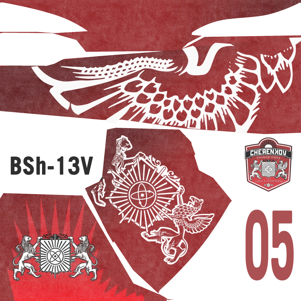 RM-10 Bombushka livery 10 template