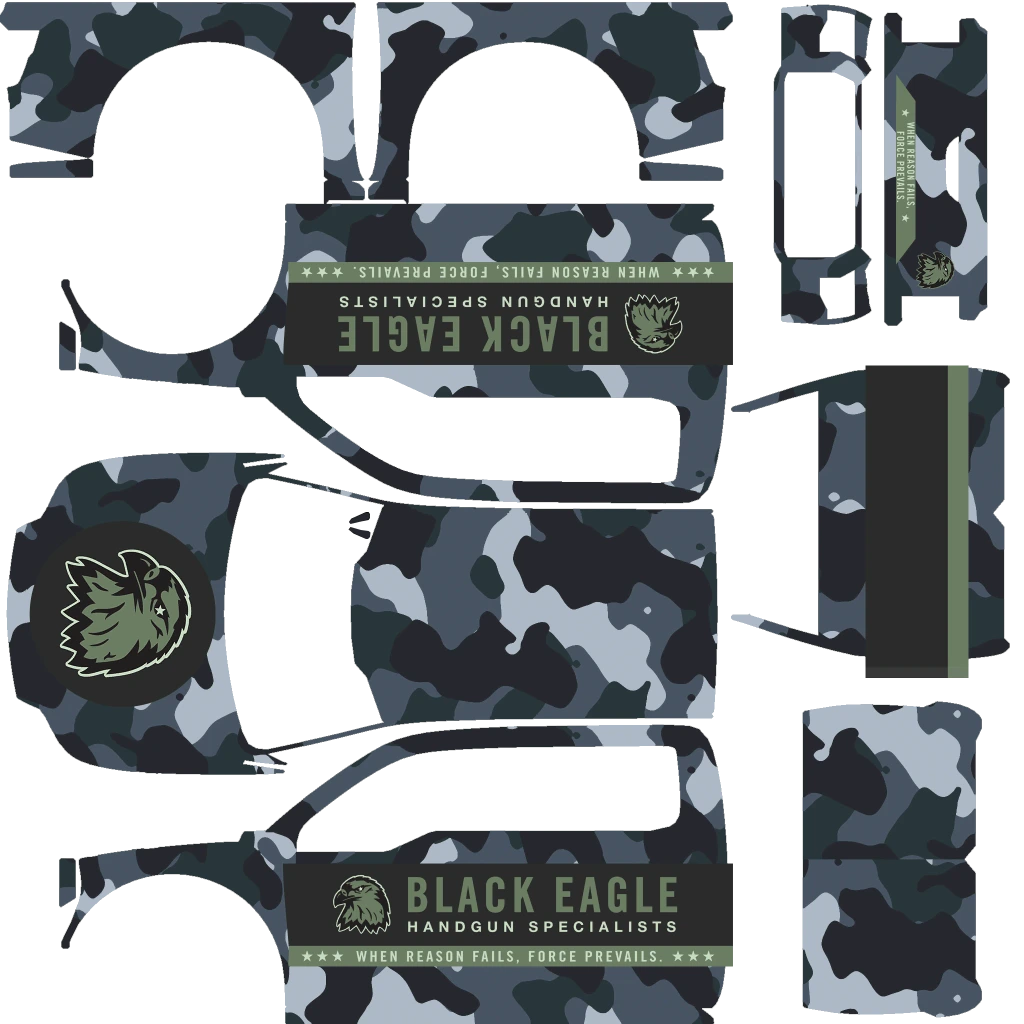 Vapid Caracara 4x4 livery 9 template