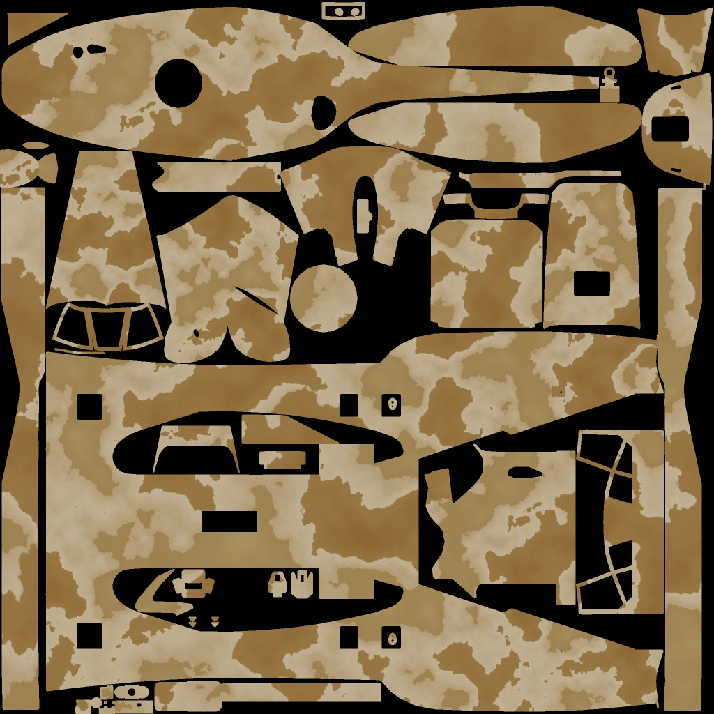 Buckingham DH-7 Iron Mule livery 10 template
