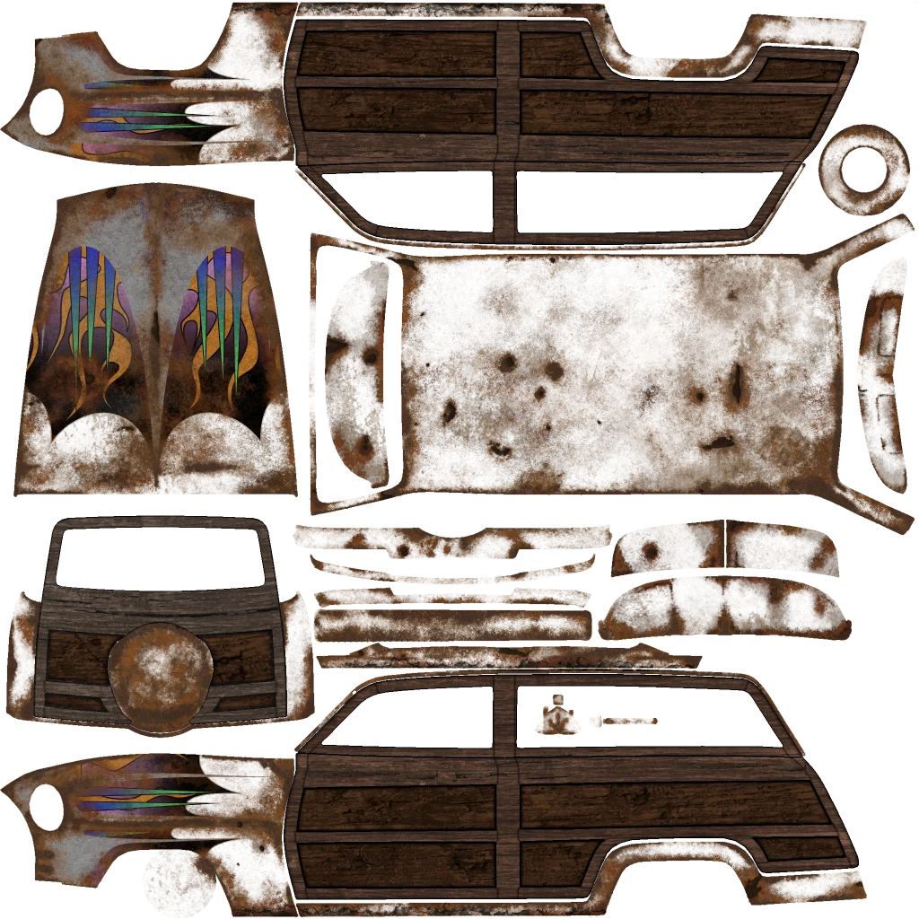 Vapid Clique Wagon livery 10 template