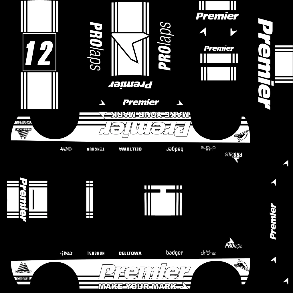 BF Club livery 8 template