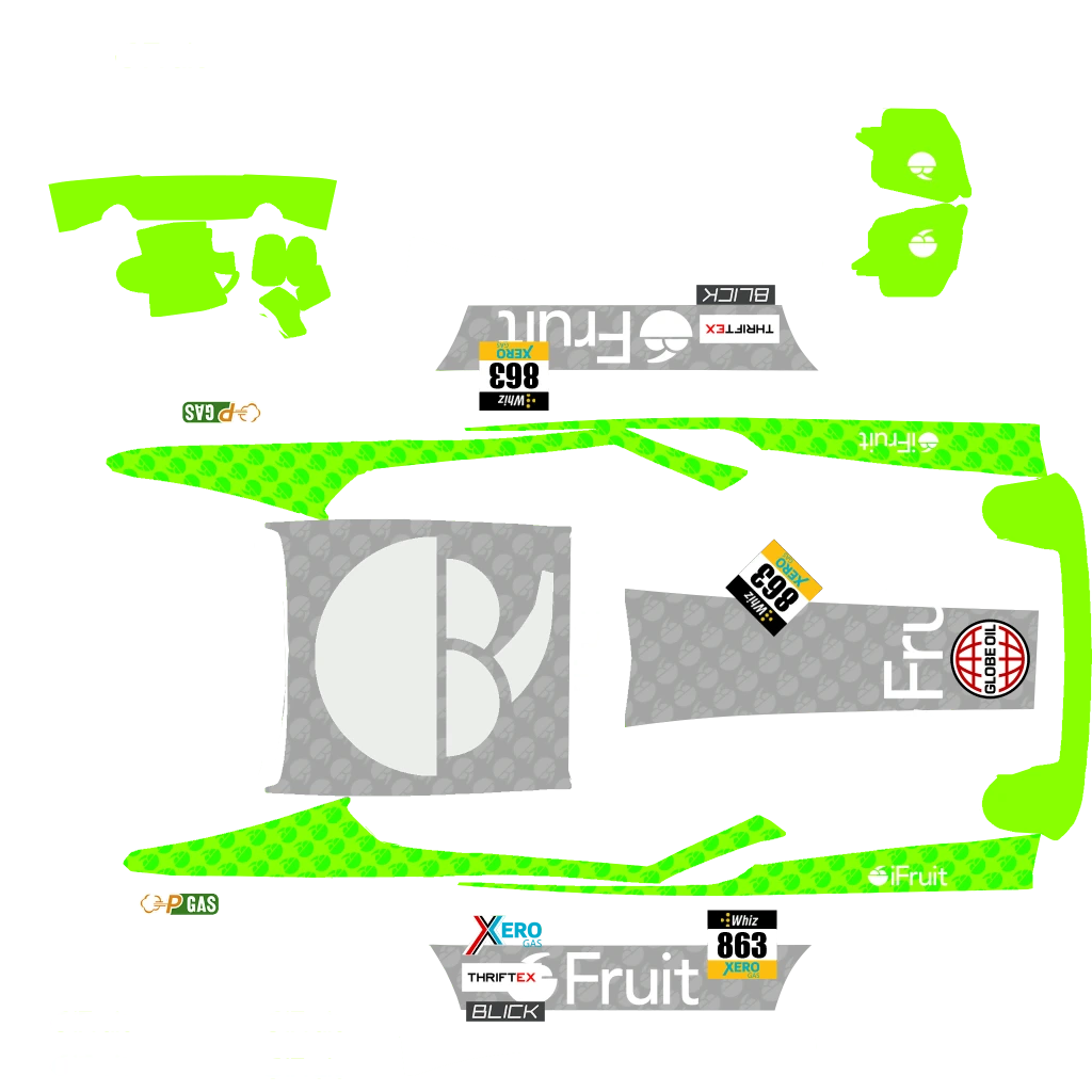 Pfister Comet Retro Custom livery 2 template