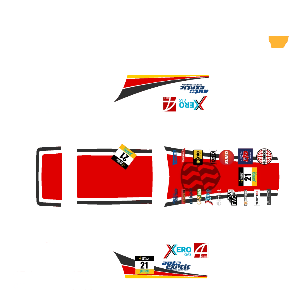 Pfister Comet Retro Custom livery 4 template