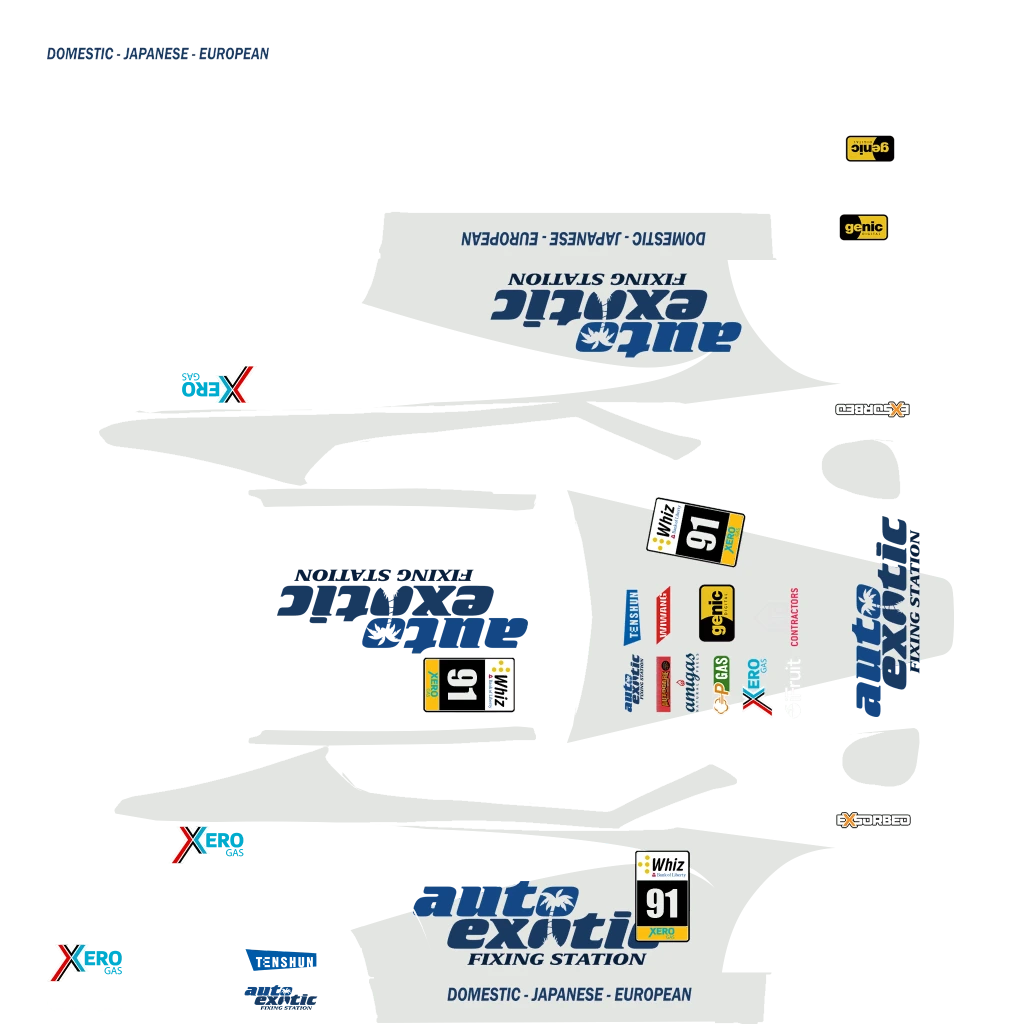 Pfister Comet Retro Custom livery 6 template