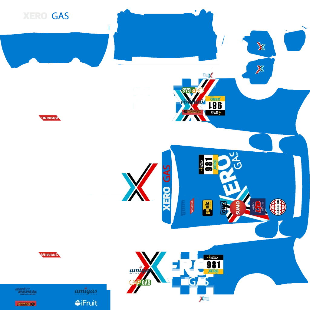 Pfister Comet Retro Custom livery 8 template