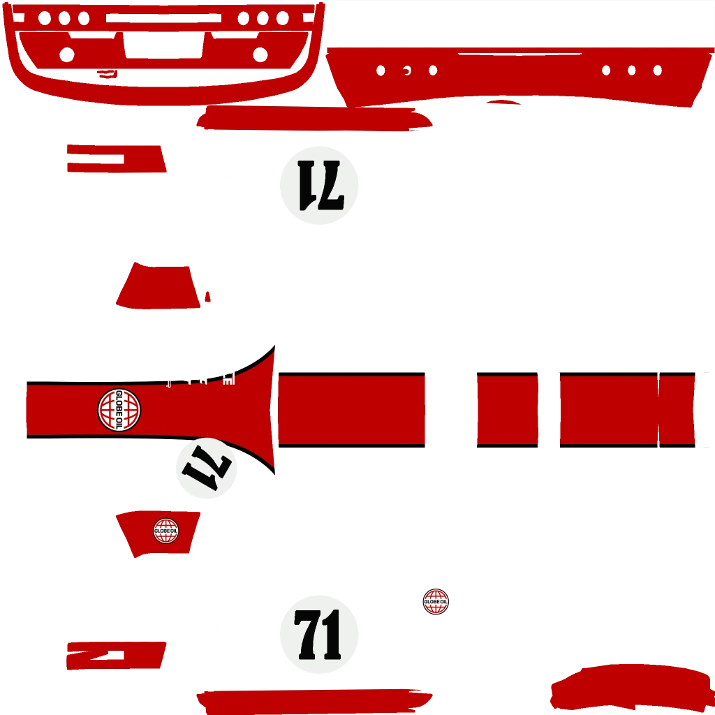 Pfister Comet Safari livery 5 template