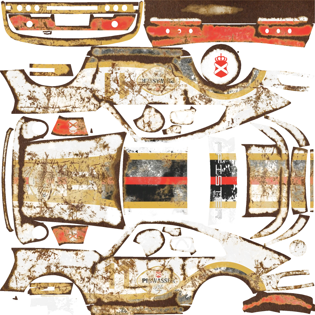 Pfister Comet Safari livery 9 template