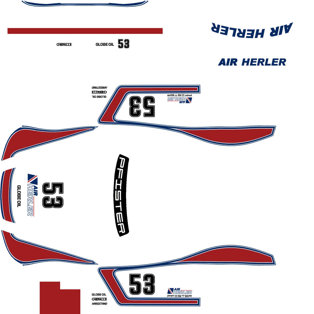 Pfister Comet S2 livery 11 template