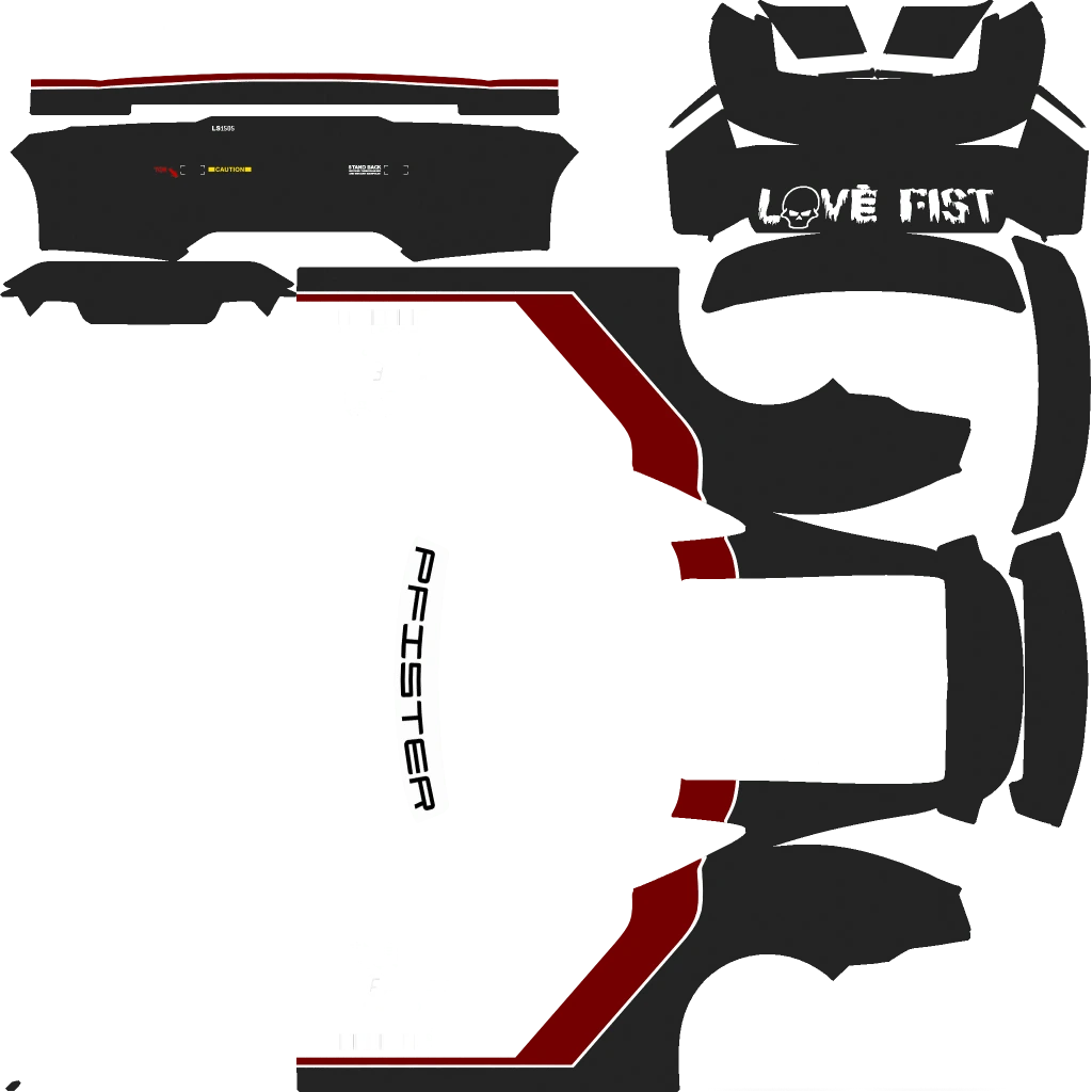 Pfister Comet S2 livery 14 template