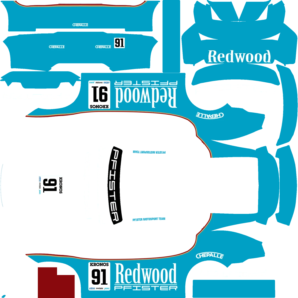 Pfister Comet S2 livery 9 template