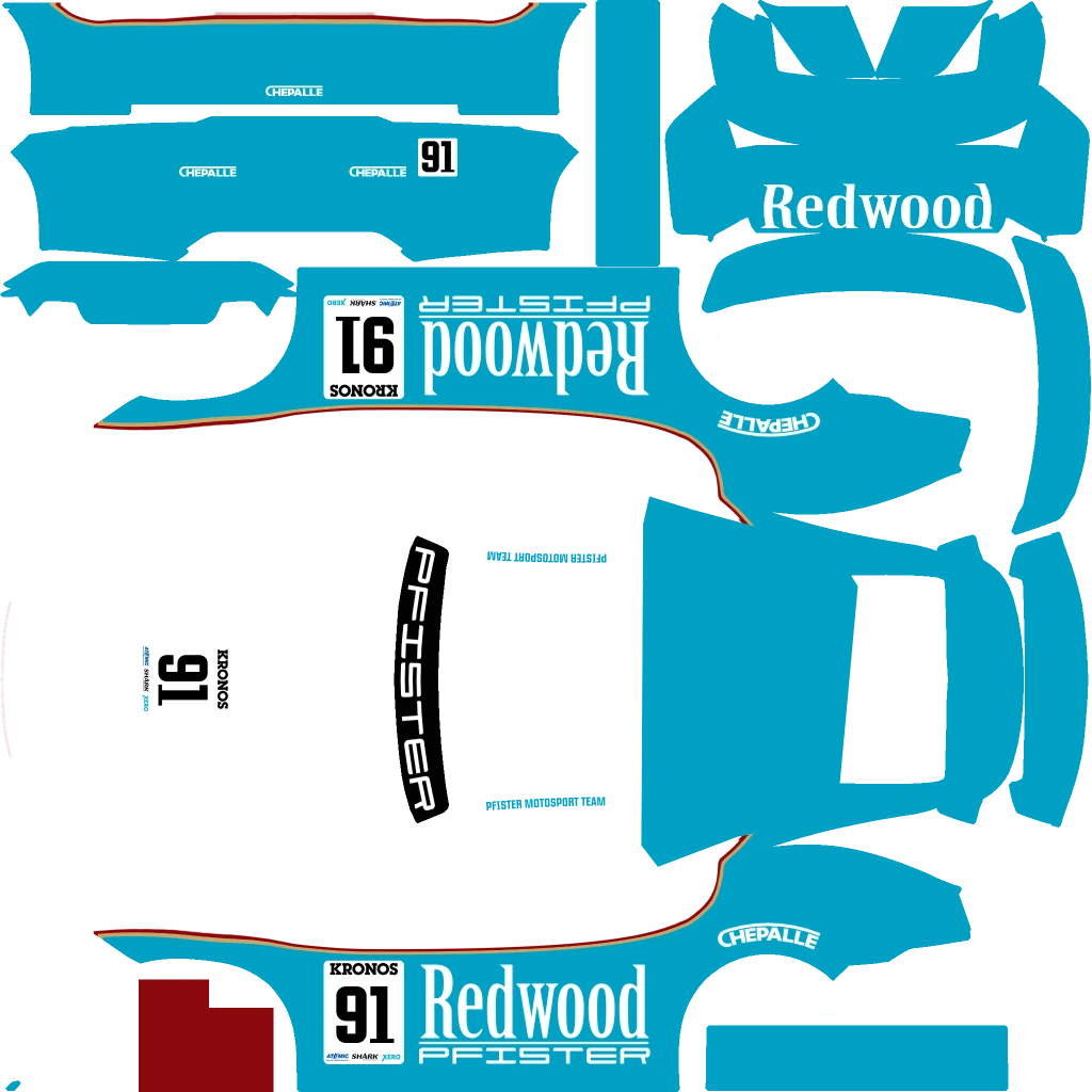 Pfister Comet S2 Cabrio livery 9 template