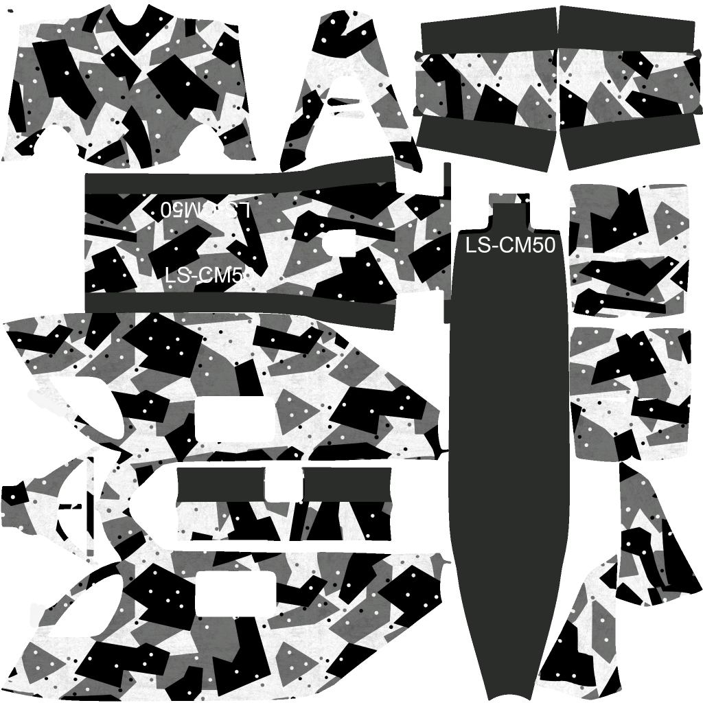 Buckingham Weaponized Conada livery 12 template