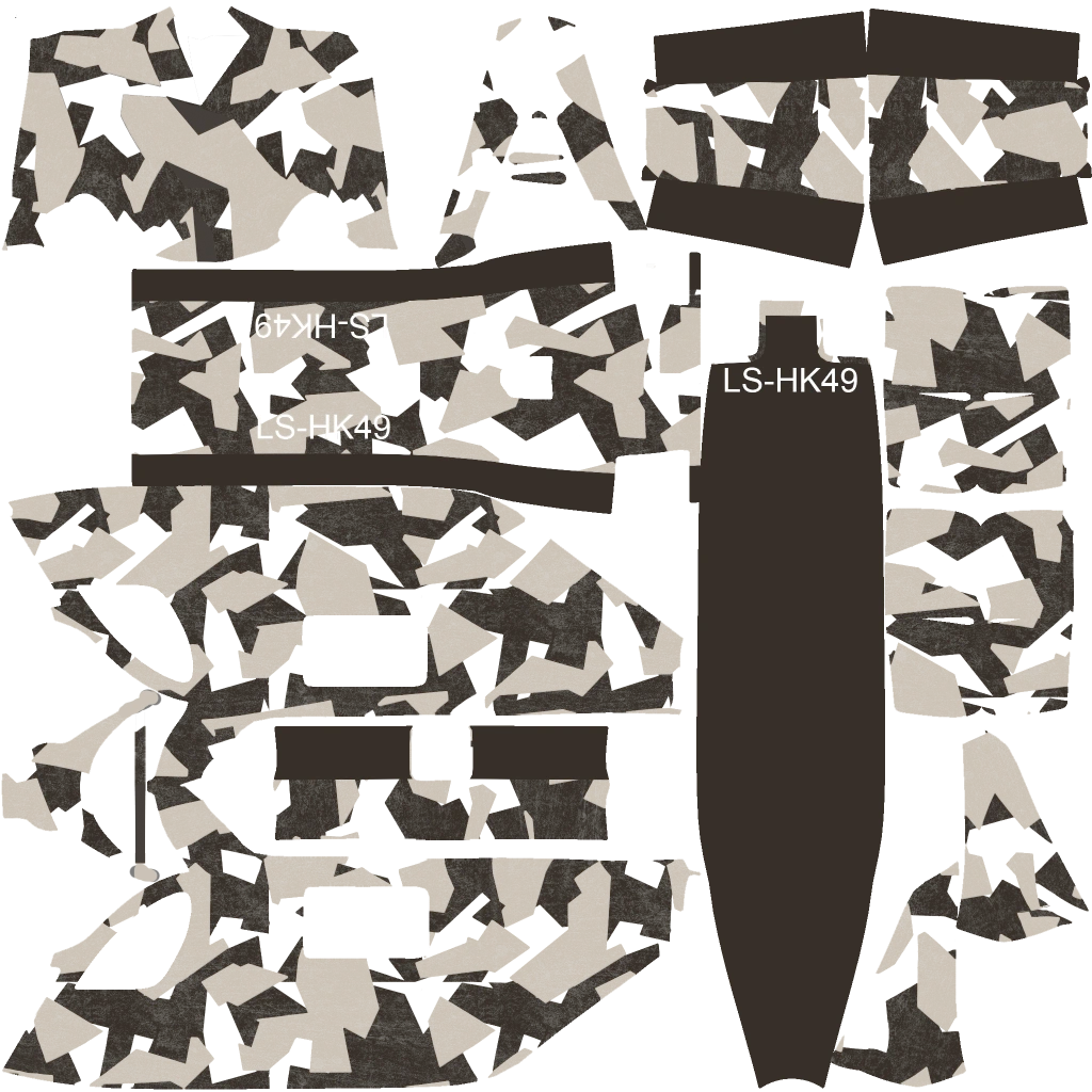 Buckingham Weaponized Conada livery 13 template
