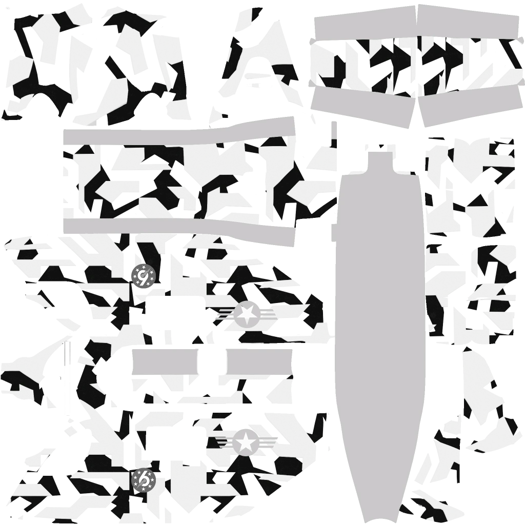 Buckingham Weaponized Conada livery 14 template