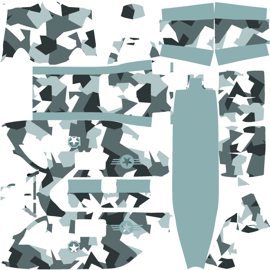 Buckingham Weaponized Conada livery 15 template