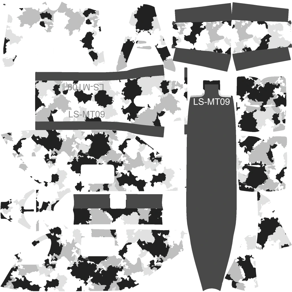 Buckingham Weaponized Conada livery 17 template