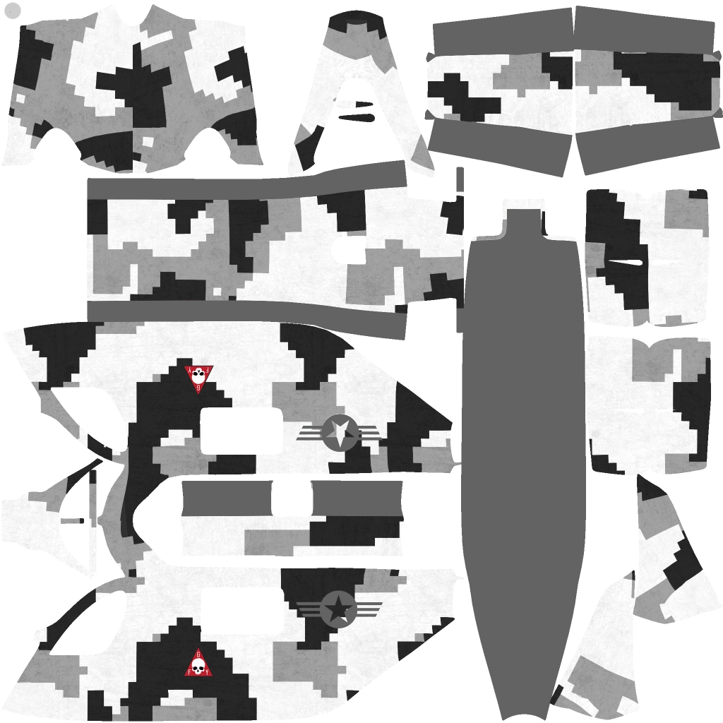 Buckingham Weaponized Conada livery 18 template