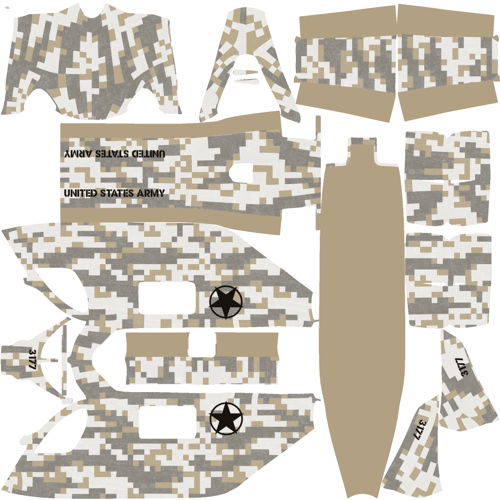 Buckingham Weaponized Conada livery 20 template