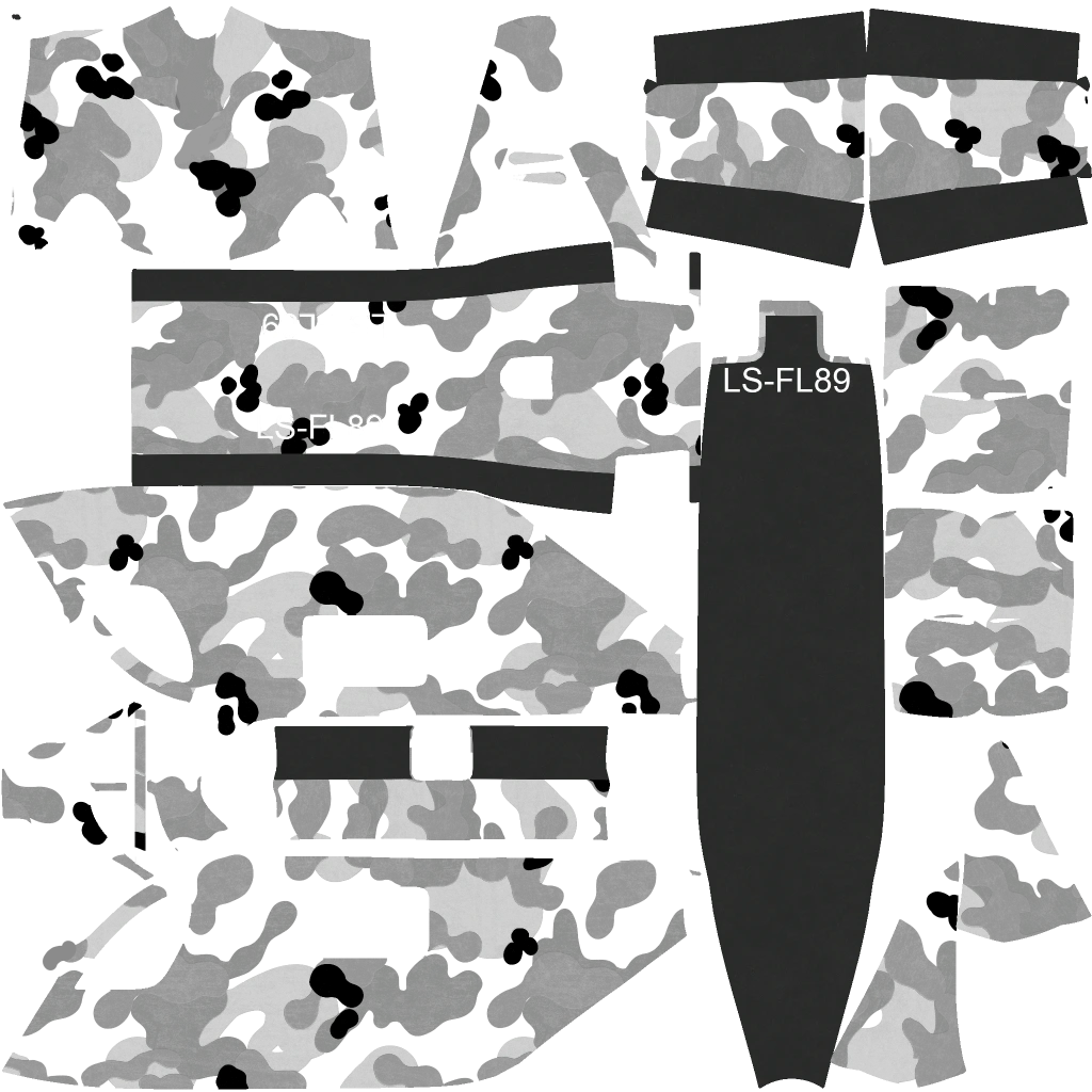 Buckingham Weaponized Conada livery 6 template