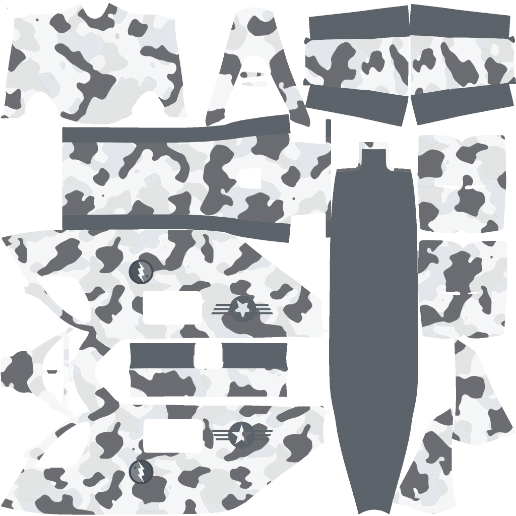 Buckingham Weaponized Conada livery 9 template