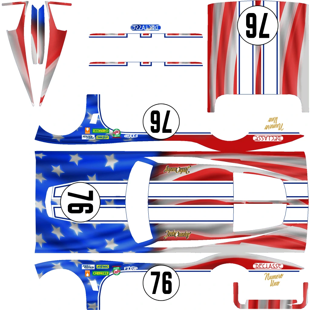 Invetero Coquette Classic livery 5 template