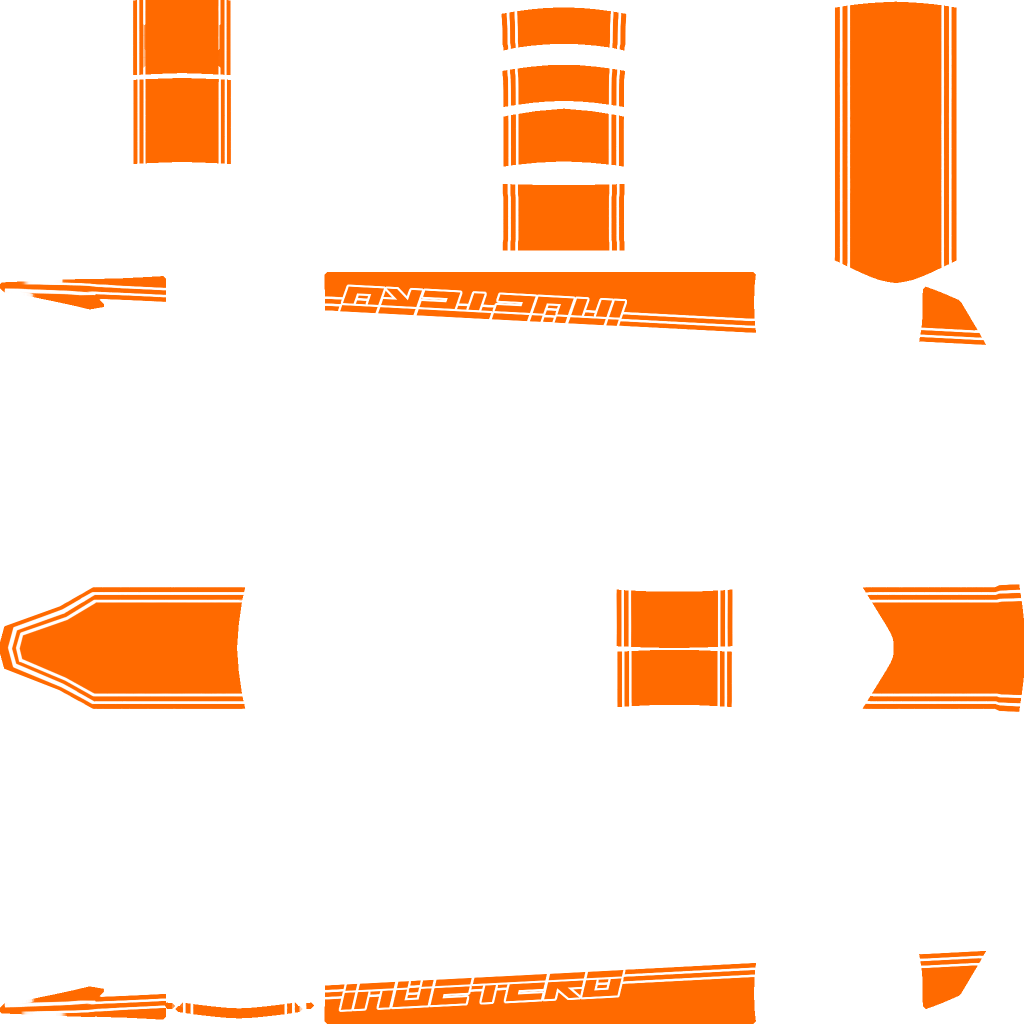 Invetero Coquette D10 livery 6 template