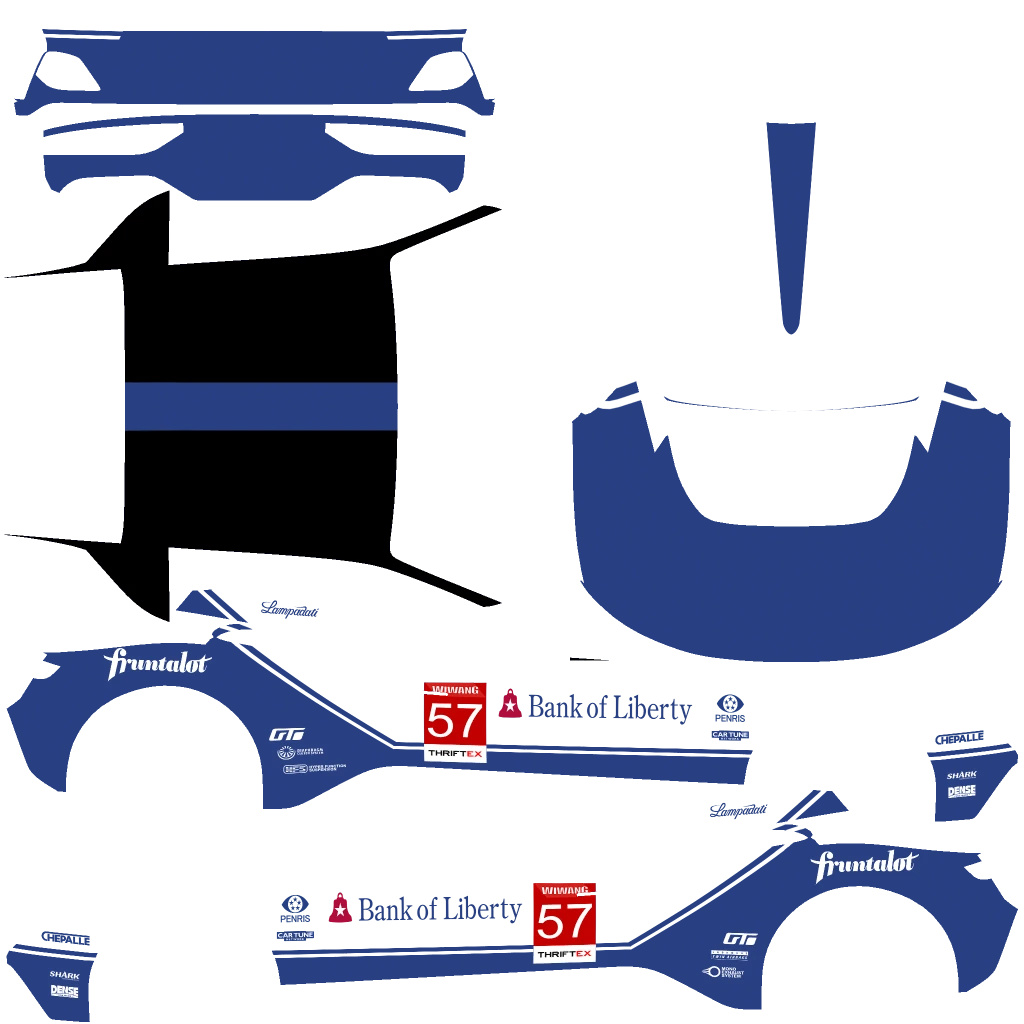 Lampadati Corsita livery 7 template