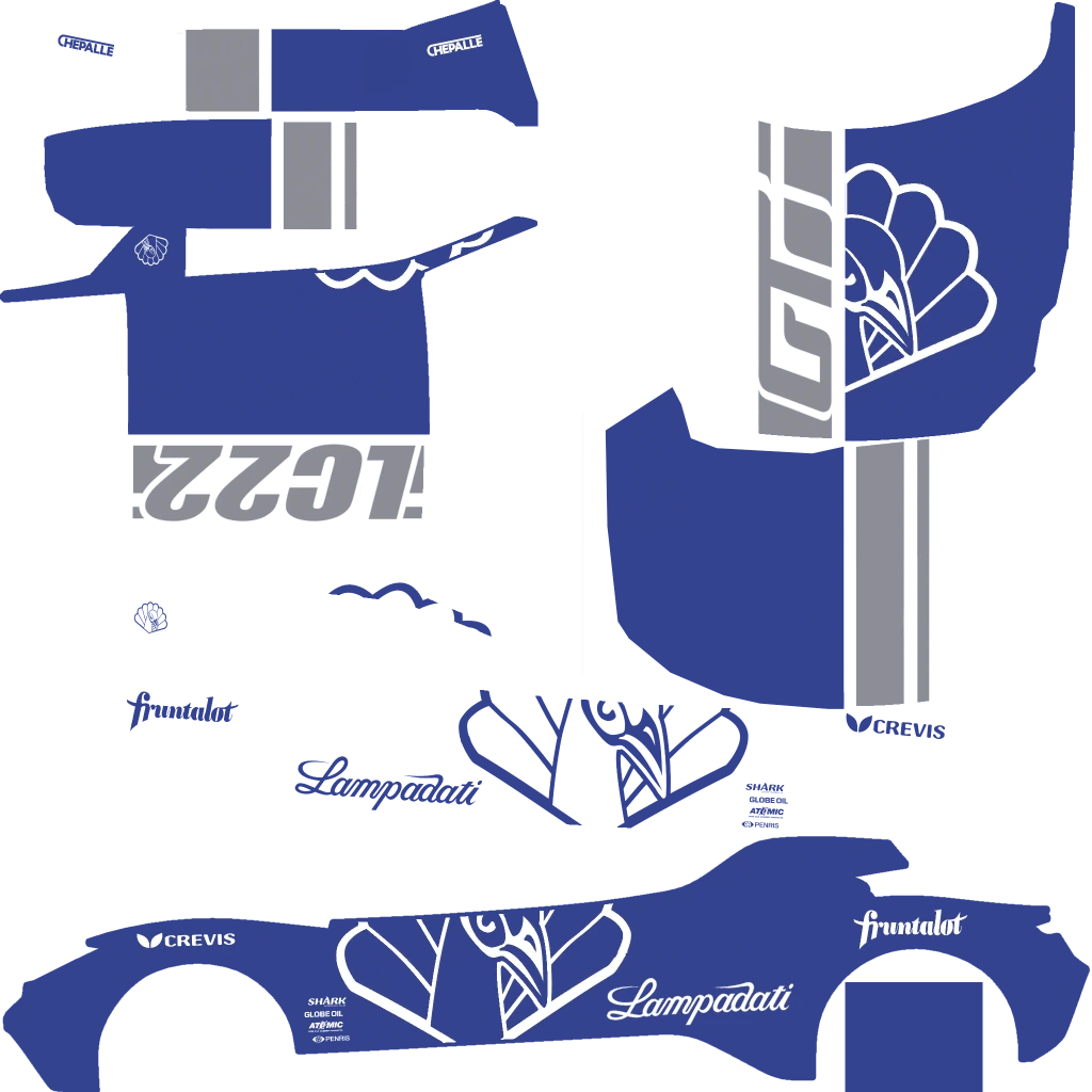 Lampadati Corsita livery 8 template