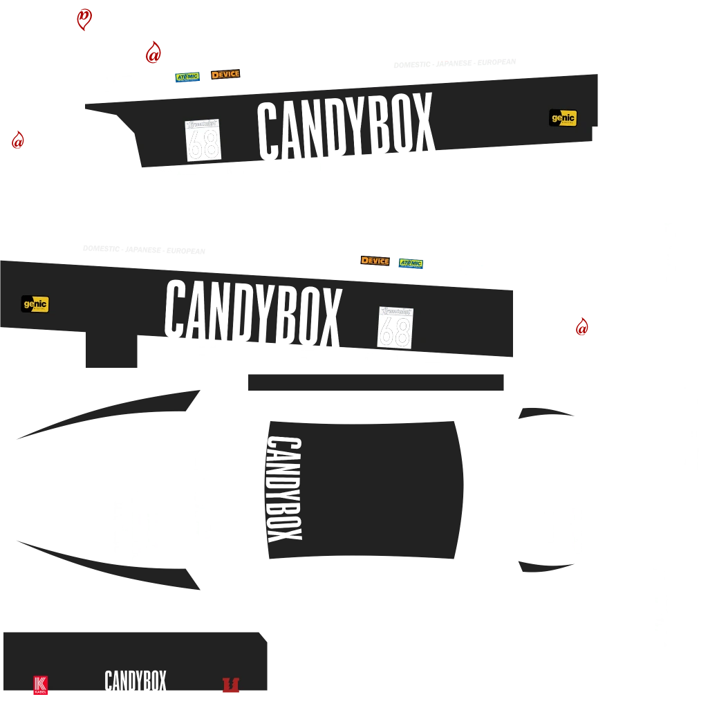 Ubermacht Cypher livery 10 template