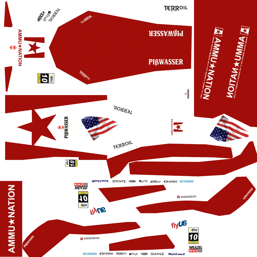 Principe Deveste Eight livery 10 template