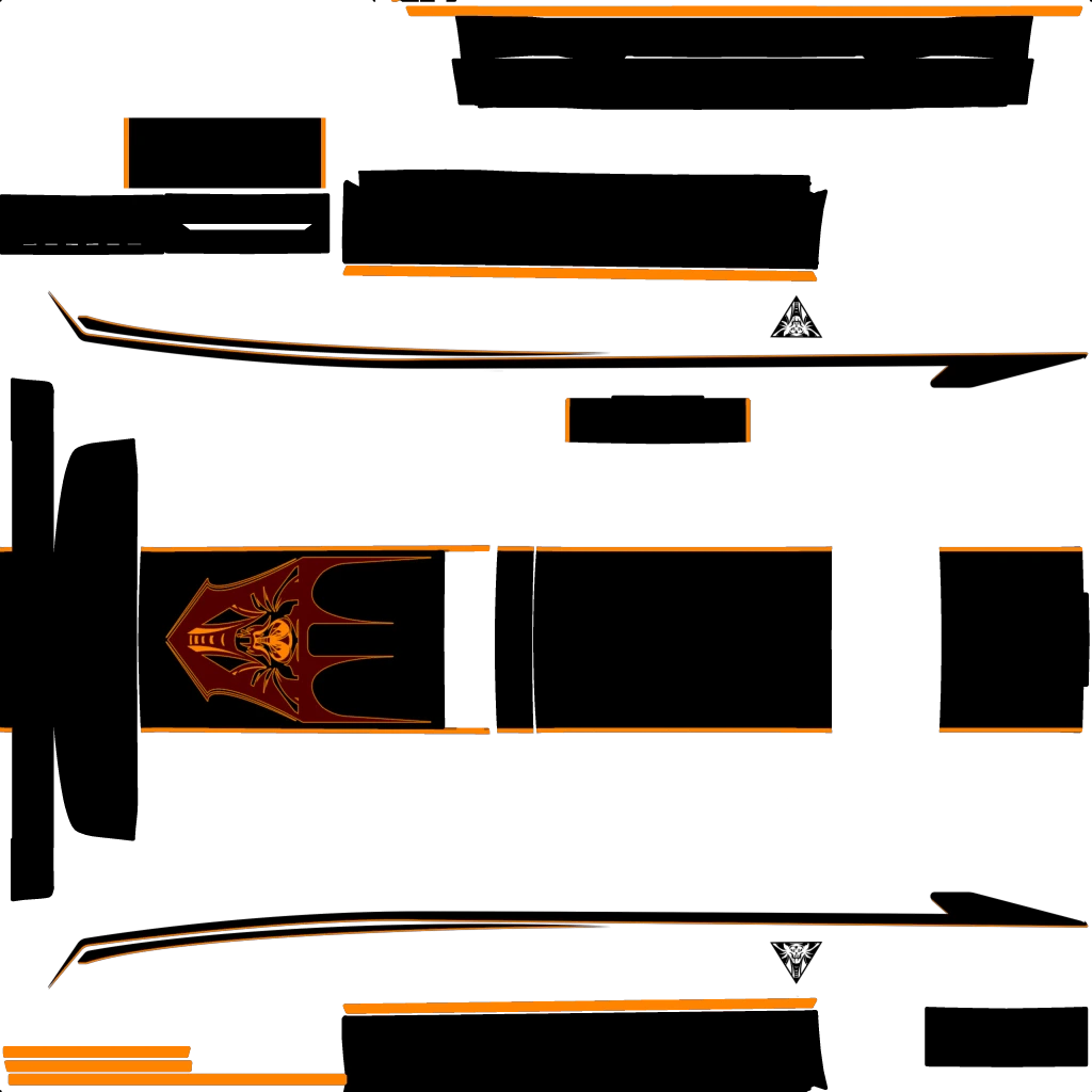 Vapid Dominator FX livery 7 template