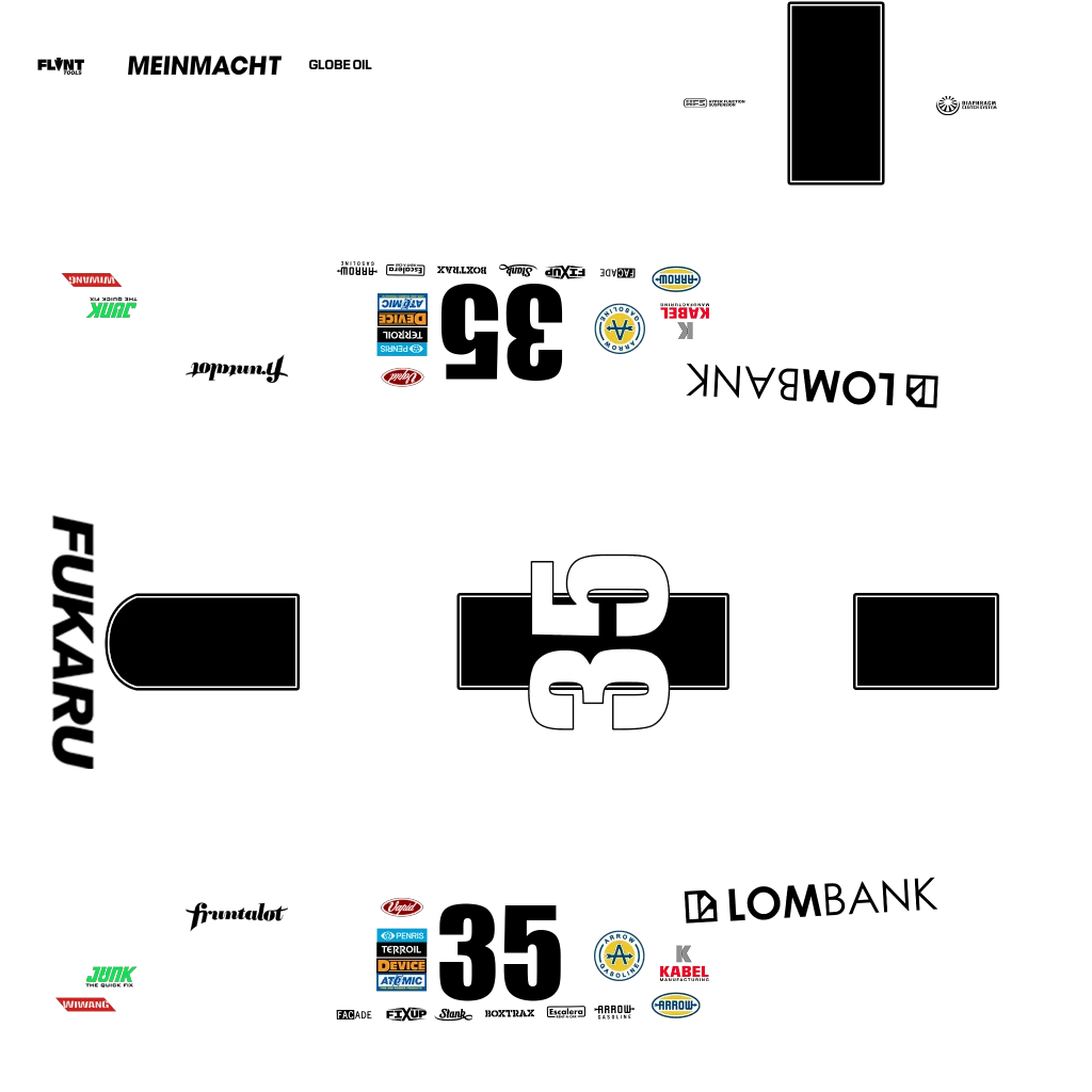 Vapid Dominator ASP livery 11 template