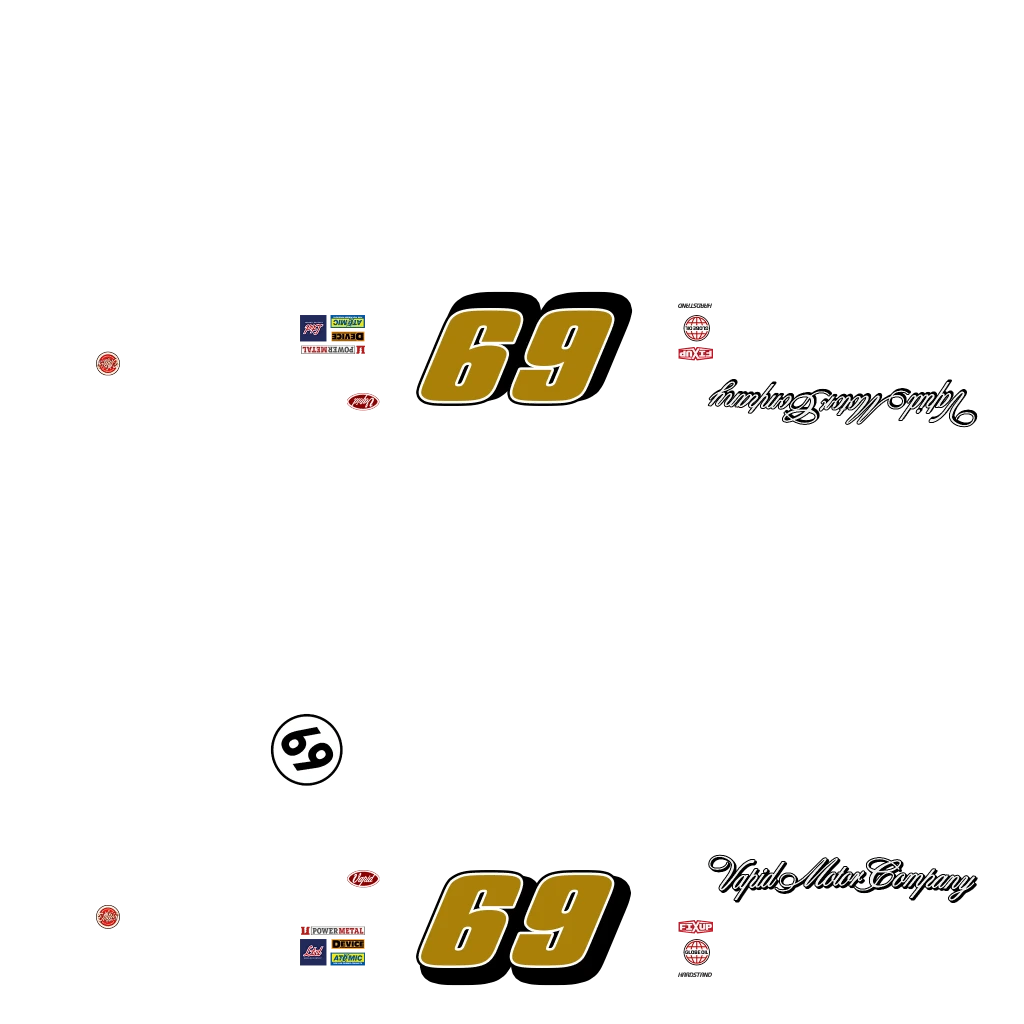 Vapid Dominator GTT livery 11 template