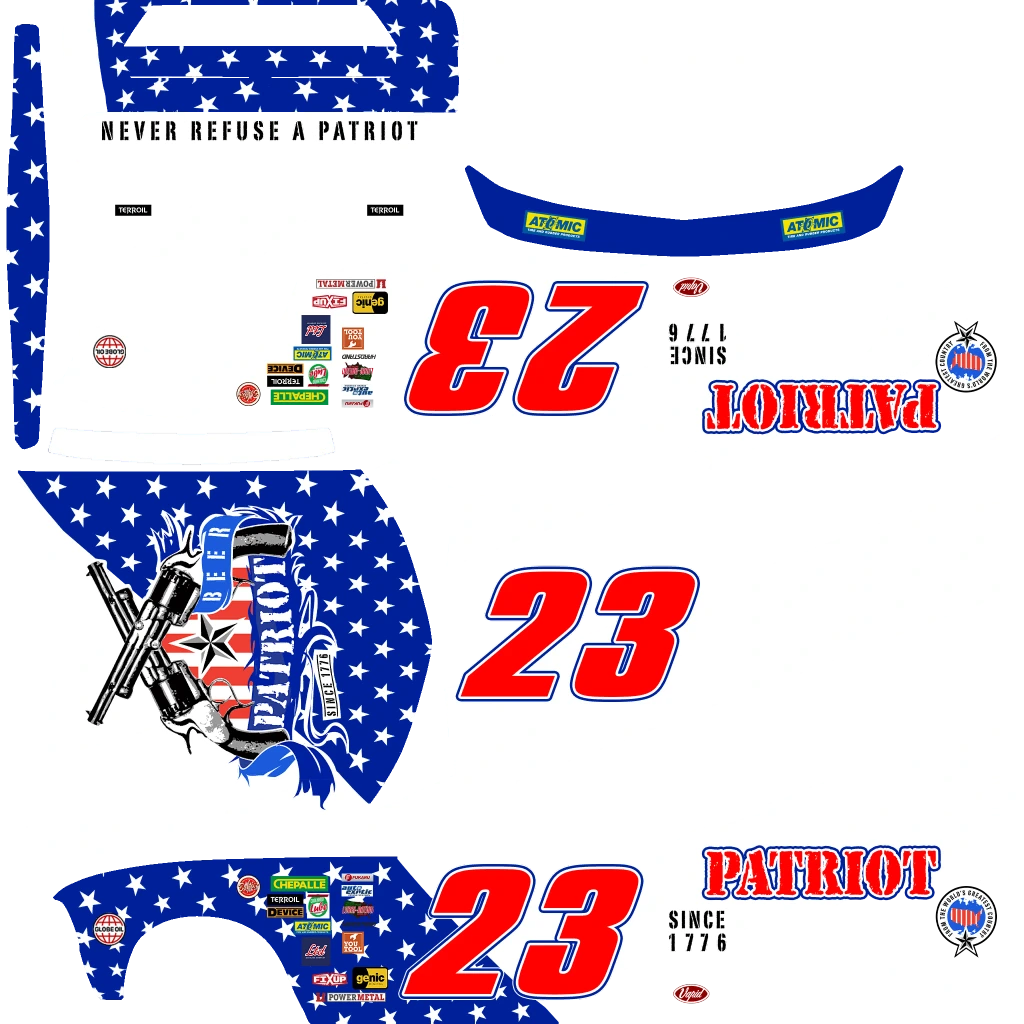 Vapid Dominator GTT livery 14 template